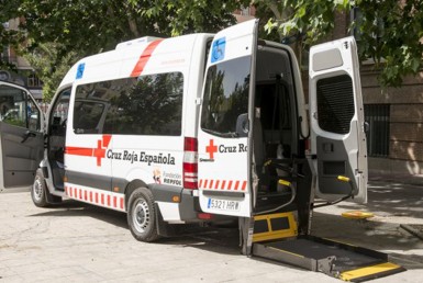 Ambulancia de Cruz Roja